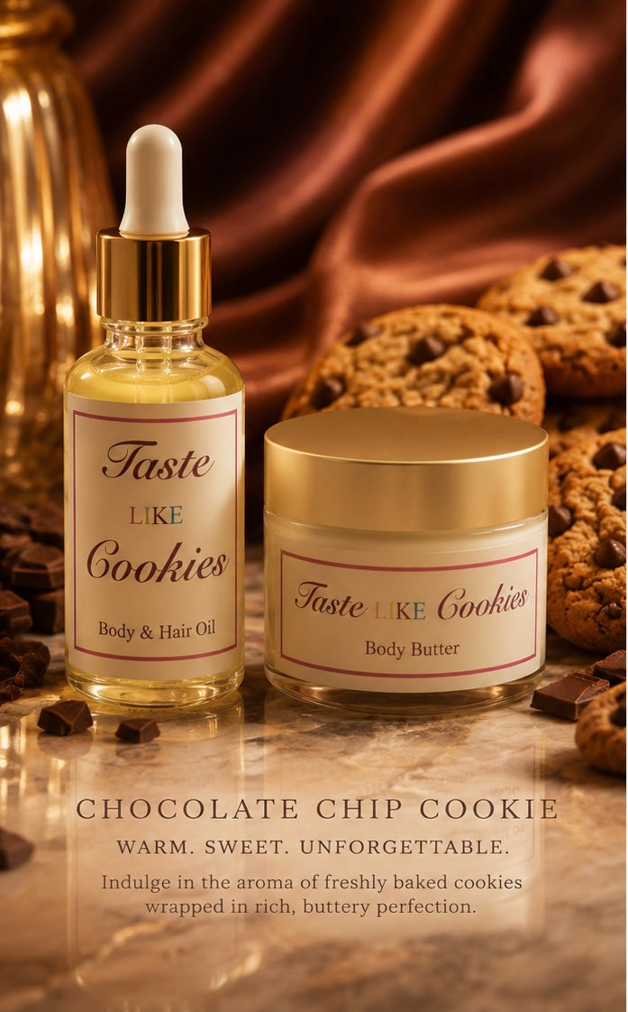 Chocolate Chip Body oil & butter set